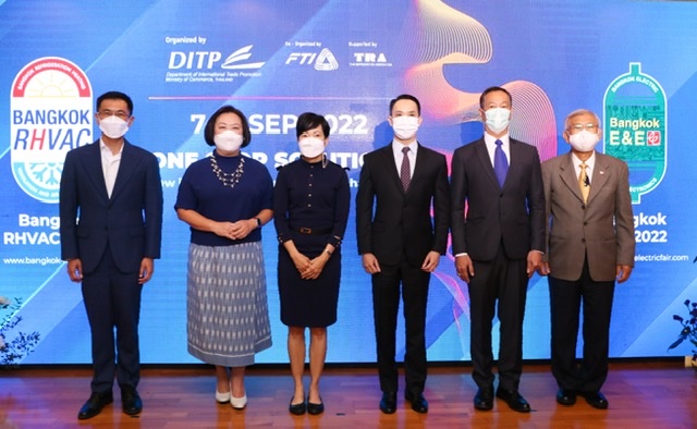 DITP จัดใหญ่ในรอบ 3 ปี Bangkok RHVAC 2022 และ Bangkok E&E 2022 ในวันที่ 7-10 ก.ย. ณ ไบเทค นางนา