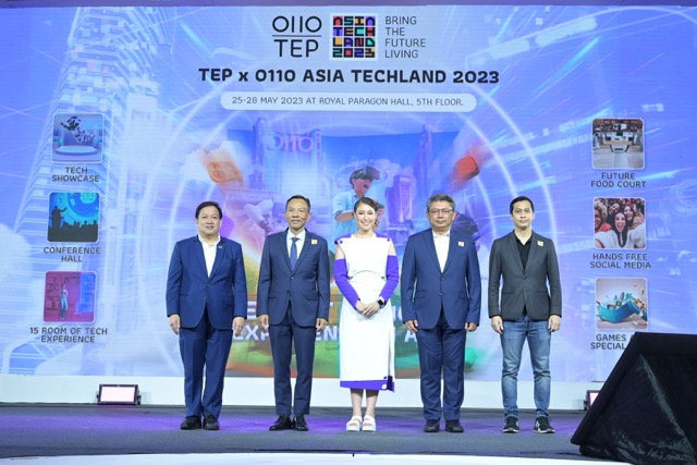 เปิดแล้วงาน “TEP x OIIO ASIA TECHLAND 2023”.