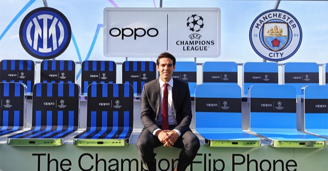 OPPO และแบรนด์แอมบาสเดอร์ระดับโลก Kaká สร้างแรงบันดาลใจ จุดประกายปาฏิหาริย์ด้วยที่สุดของประสบการณ์ในนัดชิงชนะเลิศ UEFA Champions League ปี 2023