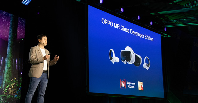 OPPO ตอกย้ำการพัฒนาร่วมกันของนวัตกรรม XR ด้วยการเปิดตัว OPPO MR Glass Developer Edition สำหรับ Snapdragon Spaces™ XR Developers ที่งาน AWE 2023