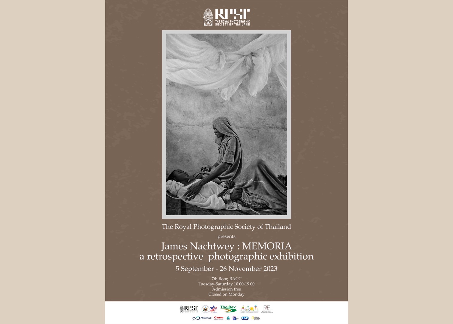 งานนิทรรศการ James Nachtwey: Memoria Exhibition ครั้งแรกในประเทศไทยและเอเชียแปซิฟิก
