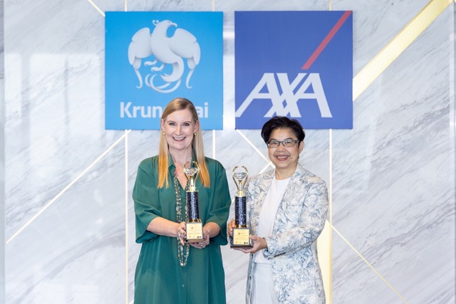 กรุงไทย-แอกซ่า ประกันชีวิต คว้า 2 รางวัลแห่งความสำเร็จด้านทรัพยากรบุคคล จาก Global HR Excellence Awards