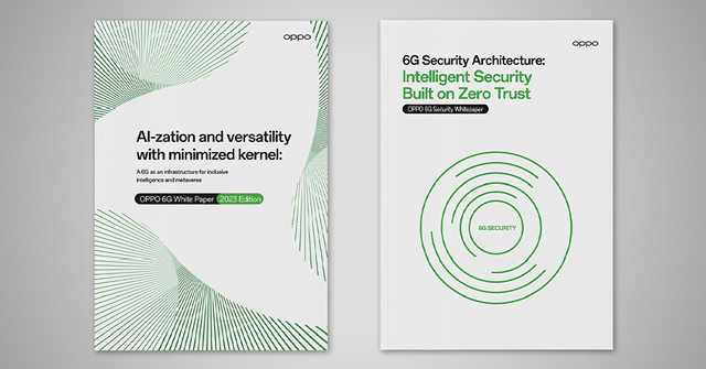 OPPO เผยวิสัยทัศน์ใหม่สำหรับ ‘AI+6G’ ใน6G White Paper และ 6G Security White Paper